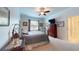 Comfortable bedroom featuring a ceiling fan and ample natural light at 2022 Elvington Rd, Johns Island, SC 29455
