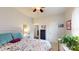 Comfortable bedroom featuring a ceiling fan, soft lighting, and a cozy atmosphere at 2022 Elvington Rd, Johns Island, SC 29455
