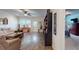 Cozy living room featuring hardwood floors and a comfortable seating area at 2022 Elvington Rd, Johns Island, SC 29455