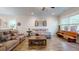 Relaxing living room with hardwood floors and neutral paint tones at 2022 Elvington Rd, Johns Island, SC 29455