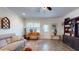 A naturally-lit living room with hardwood floors and comfortable seating at 2022 Elvington Rd, Johns Island, SC 29455