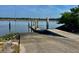 Convenient boat ramp access to the waterway, ideal for boating and water activities at 2050 Wappoo Hall Rd, Charleston, SC 29412
