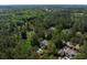 Wide aerial shot of neighborhood with houses tucked amongst trees, some featuring pools at 2225 Black Oak Court, Mount Pleasant, SC 29466