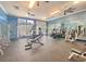 Well-equipped gym featuring modern weight machines, providing residents with a convenient workout space at 2225 Black Oak Court, Mount Pleasant, SC 29466