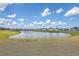 View of a pond in backyard at 306 Lucca Dr, Summerville, SC 29486