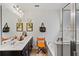 Well-lit bathroom with dual sinks, vanity, and a separate bathtub and shower at 3121 Harding Ct, Johns Island, SC 29455