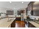 Spacious kitchen featuring stainless steel appliances, granite countertops, and ample cabinet space at 3121 Harding Ct, Johns Island, SC 29455