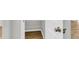 Walk-in pantry offering ample storage space with wire shelving and wood-look flooring at 319 Abercom Place Dr, Moncks Corner, SC 29461