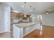 Modern kitchen with granite countertops, stainless steel appliances, and a large center island at 3367 Eastman Dr, Mount Pleasant, SC 29466