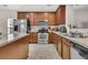 Well-equipped kitchen with modern appliances and plenty of cabinet space for storage solutions at 3537 Galaxy Rd, Ladson, SC 29456