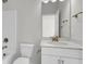 Bright bathroom featuring a modern vanity, toilet, and shower/tub combination, designed for functionality at 389 Wappoo Trace Ln, Summerville, SC 29486