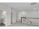An upstairs hall with a stairway, bathroom vanity with sink, and doorways for easy access to other rooms at 389 Wappoo Trace Ln, Summerville, SC 29486