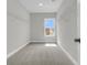 Spacious walk-in closet with carpeted floor, bright window and organized shelving at 389 Wappoo Trace Ln, Summerville, SC 29486