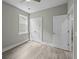Bedroom featuring a closet, a window, and a doorway into another room at 4013 A Ladson Rd, Ladson, SC 29456