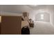 Spacious unfinished attic with a window offering natural light, ready to be transformed to fit your needs at 423 Four Seasons Blvd, Summerville, SC 29486