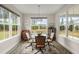Bright dining area with ample windows, stylish decor, and comfortable seating at 423 Four Seasons Blvd, Summerville, SC 29486