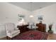 Elegant living room with hardwood floors and traditional furnishings at 423 Four Seasons Blvd, Summerville, SC 29486