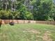 Large, fenced backyard featuring a lush lawn at 435 Foxbank Plantation Blvd Blvd, Moncks Corner, SC 29461