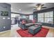 Relaxing living room with hardwood floors, ample natural light, and access to the kitchen at 522 Tayrn Dr, Wando, SC 29492