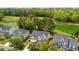 Picture of the home nestled in a charming neighborhood near the pond and golf course, surrounded by trees at 5258 Mulholland Dr, Summerville, SC 29485