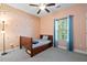 Cozy bedroom with a window and stylish decor at 5258 Mulholland Dr, Summerville, SC 29485