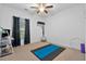 Versatile bedroom space with exercise equipment and natural light at 5258 Mulholland Dr, Summerville, SC 29485