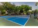 Enjoy friendly matches on the community's well-maintained, vibrant blue and green pickleball courts at 55 Fairway Dunes Ln, Isle of Palms, SC 29451