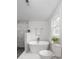 Bright bathroom featuring a soaking tub, marble shower, modern fixtures, and a window offering natural light at 6146 Chisolm Rd, Johns Island, SC 29455