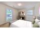 Well-lit bedroom with large windows and tasteful decor at 816 Farnham Rd, Charleston, SC 29412
