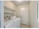 Laundry area with white washer and dryer at 816 Farnham Rd, Charleston, SC 29412