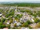 Charming neighborhood aerial view, close to shopping, dining, and picturesque waterways at 104 May Ln, Mount Pleasant, SC 29464