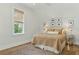 Cozy bedroom with a decorative window covering and a ceiling fan at 104 May Ln, Mount Pleasant, SC 29464
