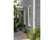 Charming exterior detail of the home's architecture and landscaping at 104 May Ln, Mount Pleasant, SC 29464