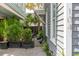 A beautiful view showcasing the exterior of the home, with lush landscaping and charming architectural details at 104 May Ln, Mount Pleasant, SC 29464