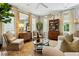 Inviting living room with neutral tones, comfortable seating, and refined decor details at 104 May Ln, Mount Pleasant, SC 29464