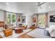 Bright and airy bedroom featuring lots of windows and hardwood floors at 1081 Groves Manor Ct, Mount Pleasant, SC 29464