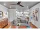 Open-concept living area showcases kitchen with island and view of the dining area at 1081 Groves Manor Ct, Mount Pleasant, SC 29464