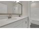 Stylish bathroom featuring dual sinks with modern fixtures and a subway tiled shower at 109 Crosscut Ln, Summerville, SC 29486