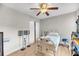 Cozy bedroom with ceiling fan and closet offers comfortable living space at 1135 Shoreham Rd, Charleston, SC 29412