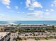 Beautiful view of oceanfront condos featuring meticulously manicured landscaping and private parking at 1300 Ocean Blvd # 308, Isle of Palms, SC 29451