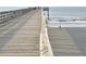 Ocean view from the beautiful wooden pier at 1300 Ocean Blvd # 308, Isle of Palms, SC 29451