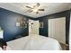 Bedroom featuring wood floors, closet, and ample storage space at 158 Whippoorwill Dr, Summerville, SC 29483