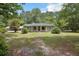 Charming single-story home with a welcoming red door, surrounded by lush greenery and a well-maintained lawn at 158 Whippoorwill Dr, Summerville, SC 29483