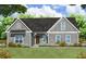 Charming single-story home with gray siding, gabled roof, and well-manicured lawn at 1960 Central Ave, Summerville, SC 29483