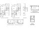 Detailed first floor plan showcasing layout with bedrooms, bathrooms, kitchen, and garage options at 1960 Central Ave, Summerville, SC 29483