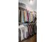 Organized walk-in closet with ample shelving and hanging space, providing convenient storage solutions at 209 Cheyenne Rd, Summerville, SC 29483