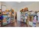 Well-organized storage space with shelving units, providing ample room for various household items at 209 Cheyenne Rd, Summerville, SC 29483