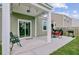 Covered patio with outdoor seating, a grill, and a view of the backyard at 212 Rubles Ln, Moncks Corner, SC 29461