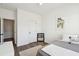 Bedroom offers natural light, decor, soft carpet and access to doors and closet at 247 Godwit Dr, Summerville, SC 29486