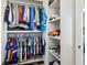 Walk-in closet with clothing racks, shelves, and plenty of room for storage and organization at 247 Godwit Dr, Summerville, SC 29486